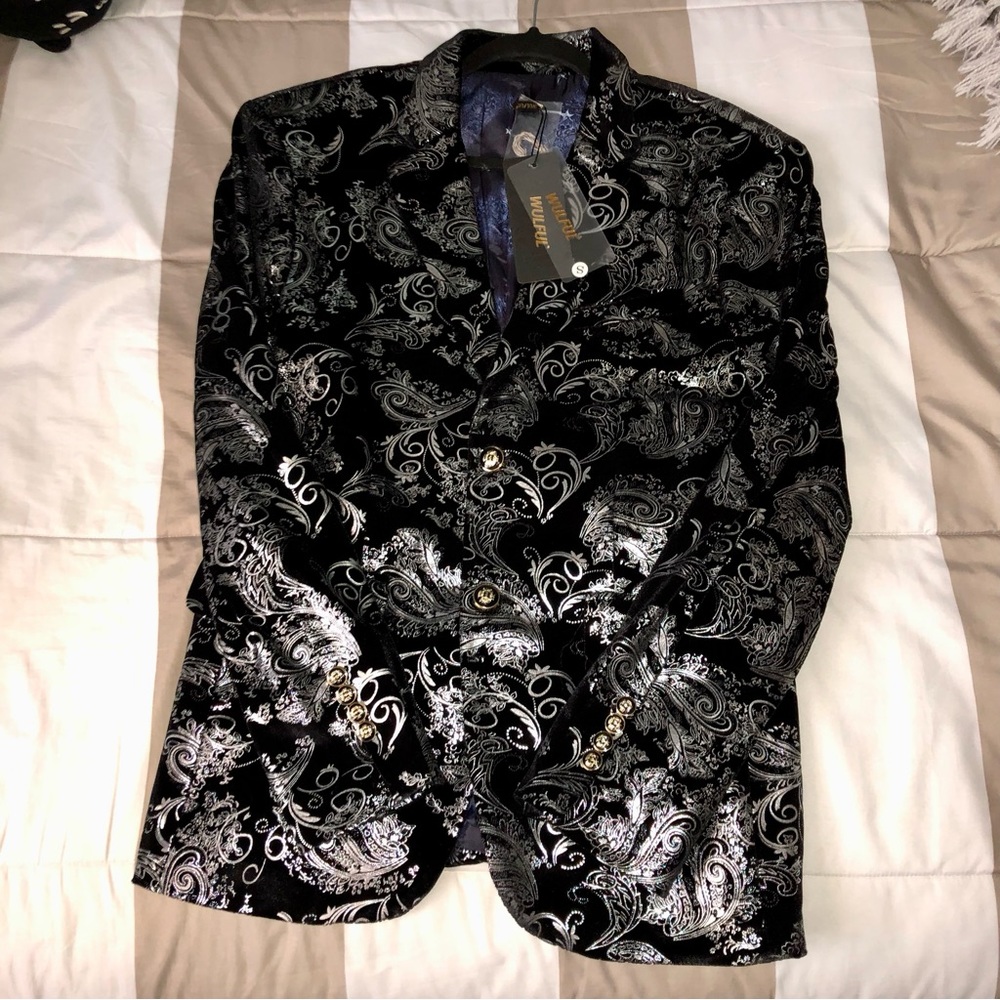 Silver Suit Jacket - Picture 5 of 12